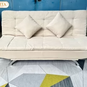[SANG MỊN ĐẸP] SOFA BED + GIƯỜNG ĐA NĂNG DAKITA  TRẮNG KEM [ĐẸP GIÁ RẺ]