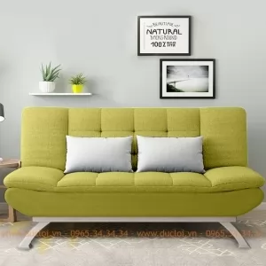 [MÀU MỚI ĐỘC QUYỀN] SOFA BED - GIƯỜNG ĐA NĂNG DAKITA  XANH LEMON DKF-120 [CAO CẤP + SANG TRỌNG - GIÁ TẠI KHO]