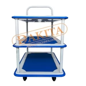 Xe đẩy hàng 3 tầng XTB 100T3 Tải 150Kg